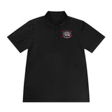 ODA 9135 No Finger Men's Sport Polo Shirt T-Shirt Printify Black S 