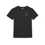 ODA 9135 No Finger SF DOL Team Insignia Unisex Sueded T-Shirt T-Shirt Printify S Black 