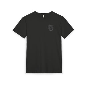 ODA 9135 No Finger SF DOL Team Insignia Unisex Sueded T-Shirt T-Shirt Printify S Black 