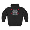 ODA 9135 No Finger Unisex Heavy Blend™ Full Zip Hooded Sweatshirt Hoodie Printify 