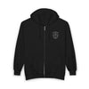 ODA 9135 No Finger Unisex Heavy Blend™ Full Zip Hooded Sweatshirt Hoodie Printify 