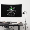 ODA 9523 Skull Indoor Flag American Marauder 