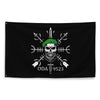 ODA 9523 Skull Indoor Flag American Marauder 