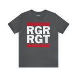 Old School 75th Ranger Regiment - Athletic Fit Team Shirt T-Shirt Printify S Asphalt 