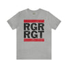 Old School 75th Ranger Regiment - Athletic Fit Team Shirt T-Shirt Printify S Athletic Heather 