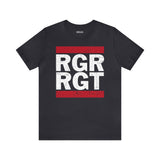 Old School 75th Ranger Regiment - Athletic Fit Team Shirt T-Shirt Printify S Dark Grey 