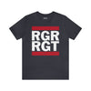 Old School 75th Ranger Regiment - Athletic Fit Team Shirt T-Shirt Printify S Heather Navy 