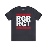 Old School 75th Ranger Regiment - Athletic Fit Team Shirt T-Shirt Printify S Heather Navy 