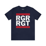 Old School 75th Ranger Regiment - Athletic Fit Team Shirt T-Shirt Printify S Navy 
