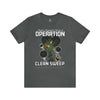 Operation Clean Sweep Fort Bragg - Athletic Fit Team Shirt T-Shirt Printify M Asphalt 