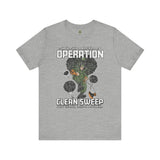 Operation Clean Sweep Fort Bragg - Athletic Fit Team Shirt T-Shirt Printify S Athletic Heather 