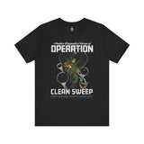 Operation Clean Sweep Fort Bragg - Athletic Fit Team Shirt T-Shirt Printify S Black 