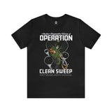 Operation Clean Sweep Fort Bragg - Athletic Fit Team Shirt T-Shirt Printify S Black 