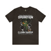 Operation Clean Sweep Fort Bragg - Athletic Fit Team Shirt T-Shirt Printify S Brown 