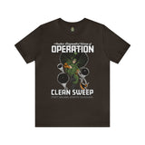 Operation Clean Sweep Fort Bragg - Athletic Fit Team Shirt T-Shirt Printify S Brown 