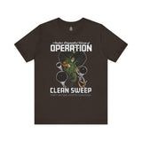 Operation Clean Sweep Fort Bragg - Athletic Fit Team Shirt T-Shirt Printify S Brown 