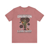 Operation Clean Sweep Fort Bragg - Athletic Fit Team Shirt T-Shirt Printify S Heather Mauve 