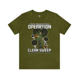 Operation Clean Sweep Fort Bragg - Athletic Fit Team Shirt T-Shirt Printify S Olive 