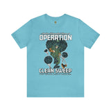 Operation Clean Sweep Fort Bragg - Athletic Fit Team Shirt T-Shirt Printify S Turquoise 