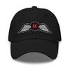 OSS Jedburgh Wings Embroidered Hat Hat American Marauder Black 