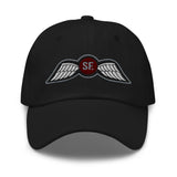 OSS Jedburgh Wings Embroidered Hat Hat American Marauder Black 