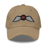 OSS Jedburgh Wings Embroidered Hat Hat American Marauder Khaki 