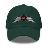 OSS Jedburgh Wings Embroidered Hat Hat American Marauder Spruce 