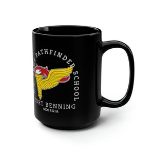 Pathfinder School Fort Benning - Black Mug Mug Printify 15oz 