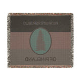 People's Republic of Pineland Woven Blanket Home Decor Printify 