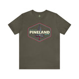 Pineland a Great Place to Visit - Athletic Fit Team Shirt T-Shirt Printify S Army 