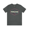 Pineland a Great Place to Visit - Athletic Fit Team Shirt T-Shirt Printify S Asphalt 