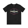 Pineland a Great Place to Visit - Athletic Fit Team Shirt T-Shirt Printify S Black 