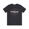 Pineland a Great Place to Visit - Athletic Fit Team Shirt T-Shirt Printify S Dark Grey 