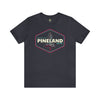 Pineland a Great Place to Visit - Athletic Fit Team Shirt T-Shirt Printify S Heather Navy 