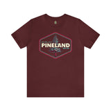 Pineland a Great Place to Visit - Athletic Fit Team Shirt T-Shirt Printify S Maroon 