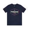 Pineland a Great Place to Visit - Athletic Fit Team Shirt T-Shirt Printify S Navy 