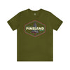 Pineland a Great Place to Visit - Athletic Fit Team Shirt T-Shirt Printify S Olive 