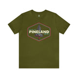 Pineland a Great Place to Visit - Athletic Fit Team Shirt T-Shirt Printify S Olive 