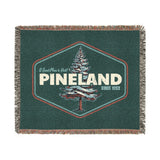 Pineland A Great Place to Visit Woven Blanket Home Decor Printify Artwork 60" × 50" 