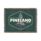Pineland A Great Place to Visit Woven Blanket Home Decor Printify Artwork 80" × 60" 