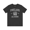 Pineland Alumni - Athletic Fit Team Shirt T-Shirt Printify Dark Grey Heather S 