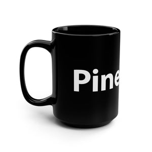 Pineland Black and Orange Black Mug Mug Printify 15oz 