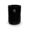 Pineland Black and Orange Black Mug Mug Printify 