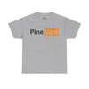 Pineland Black and Orange Logo Standard Fit Cotton Shirt T-Shirt Printify Sport Grey S 