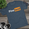 Pineland Black and Orange Logo Triblend Athletic Shirt T-Shirt Printify 