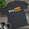 Pineland Black and Orange Logo Triblend Athletic Shirt T-Shirt Printify 