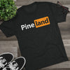 Pineland Black and Orange Logo Triblend Athletic Shirt T-Shirt Printify 