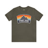 Pineland Certified Adventure Guide - Athletic Fit Team Shirt T-Shirt Printify S Army 