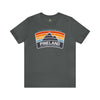 Pineland Certified Adventure Guide - Athletic Fit Team Shirt T-Shirt Printify S Asphalt 