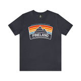 Pineland Certified Adventure Guide - Athletic Fit Team Shirt T-Shirt Printify S Heather Navy 